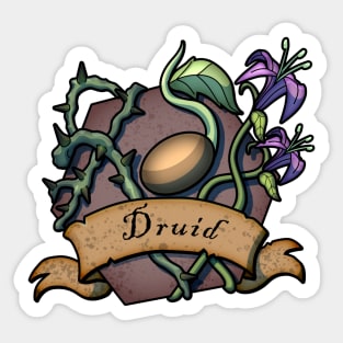 Druid Logo Sticker